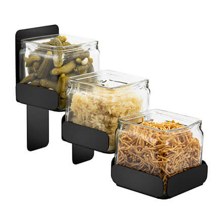 rosseto-ven-gls024-glasdose-eckig-klar-3er-set image 2