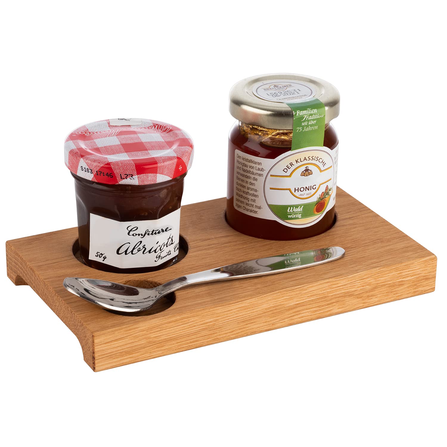 aps-table-835-servierbrett-eiche-15x9-cm-mit-vertiefungen image 2