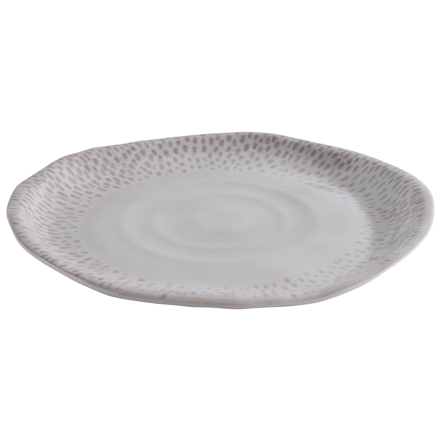 aps-footmark-teller-85323-21-cm-melamin-wei-grau image 1