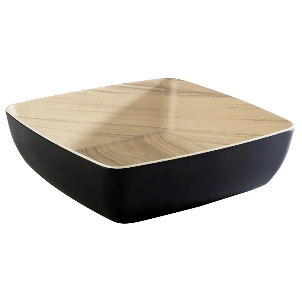 aps-table-frida-schale-melamin-2-65-l-schwarz-holzoptik image 1