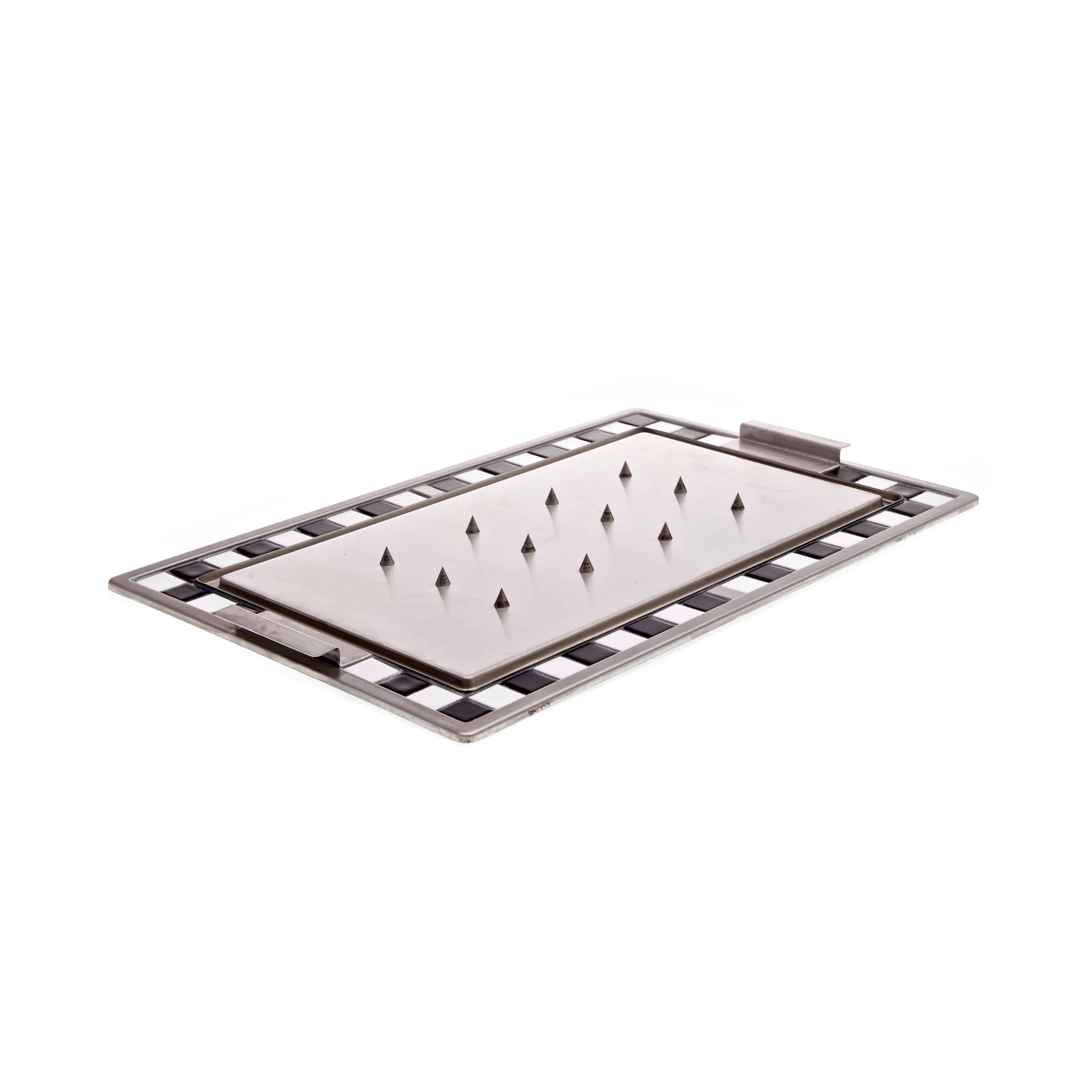 primeware-hot-trays-carvery-tablett-mosaik-schwarz-wei-mit-spikes image 1