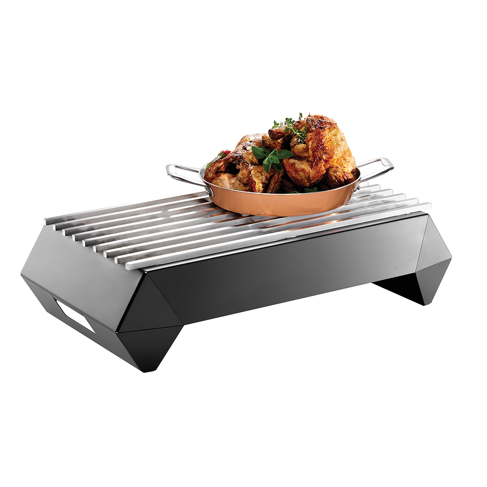 rosseto-sk047-multi-chef-gestell-schwarz-7-zoll-6er-set image 1