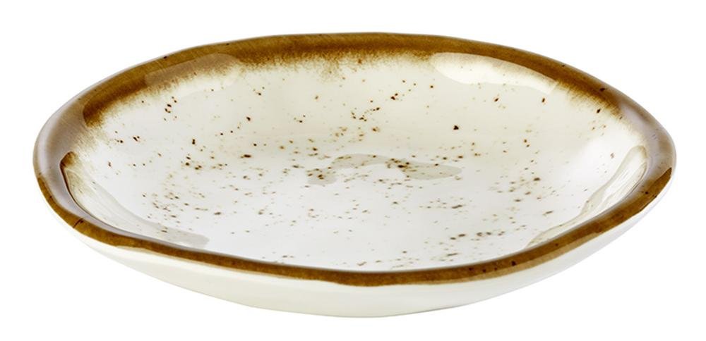 aps-stone-art-84509-tiefteller-melamin-creme-braun-15-5-cm image 1