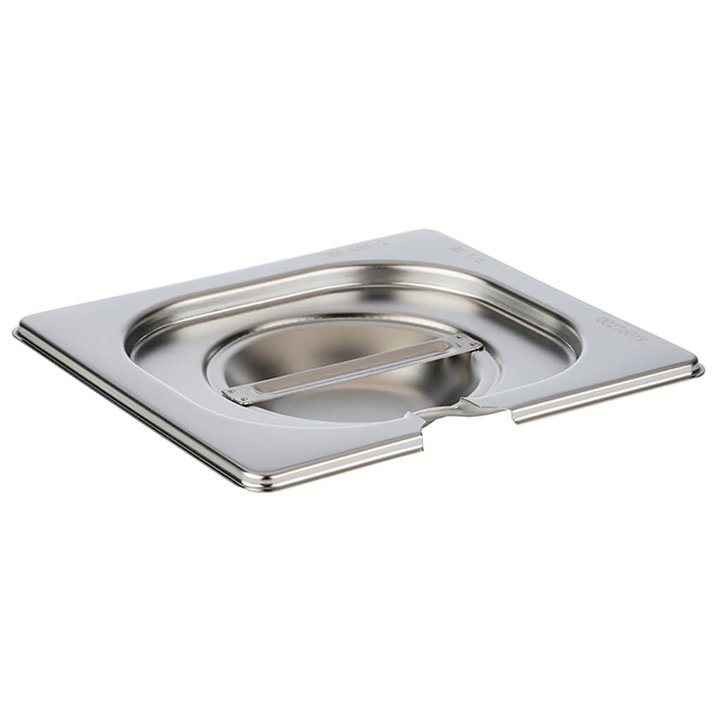 aps-modulo-81692-gn-1-6-deckel-edelstahl-mit-l-ffelaussparung image 1
