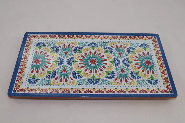 aps-arabesque-84682-tablett-gn-1-3-melamin-terracotta image 1