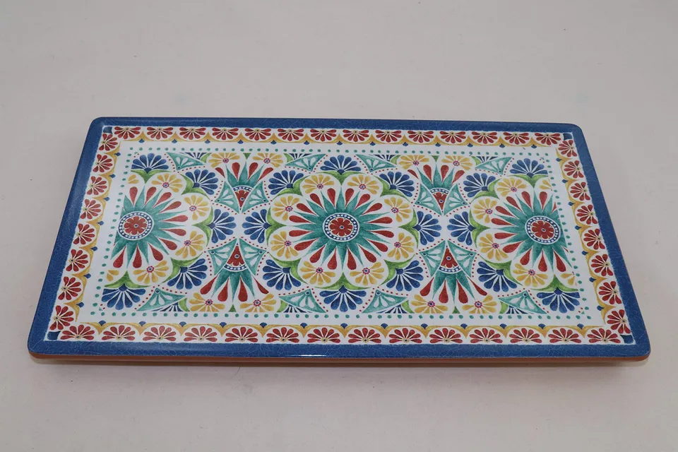 aps-arabesque-84682-tablett-gn-1-3-melamin-terracotta image 1