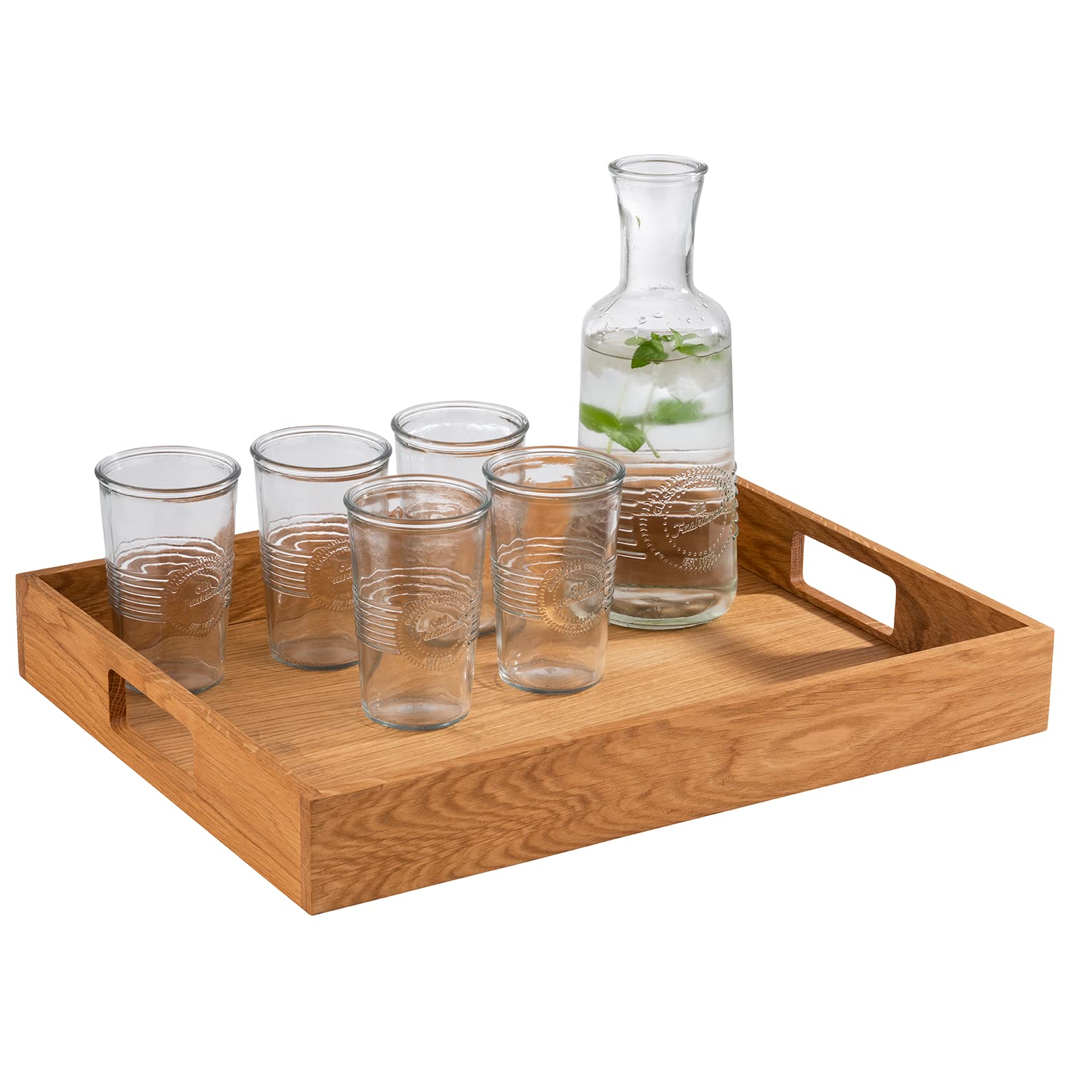 aps-table-761-serviertablett-eiche-45-x-35-cm image 2