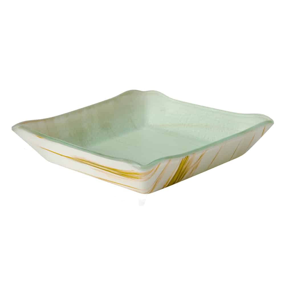 rosseto-aroma-gls063gw-glasschale-eckig-gold-wei-konisch image 1