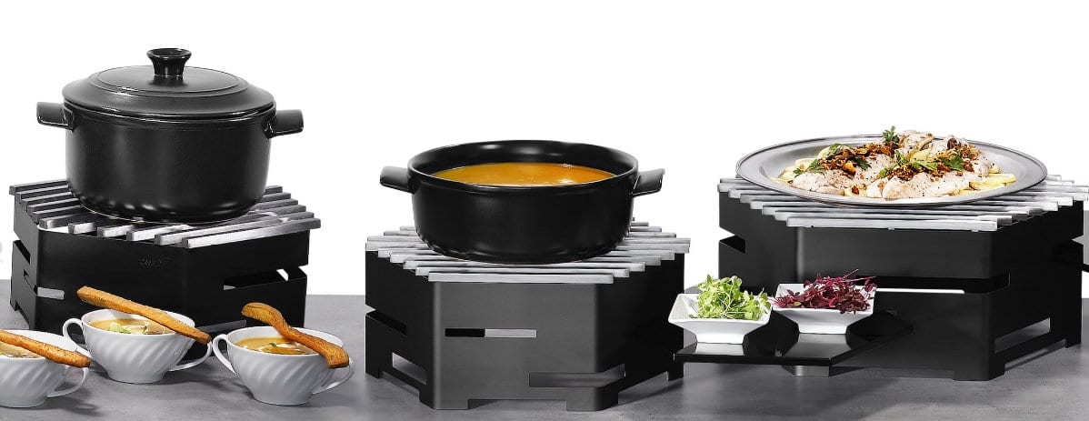 rosseto-honeycomb-track-grill-edelstahl-mittel-sm224 image 2
