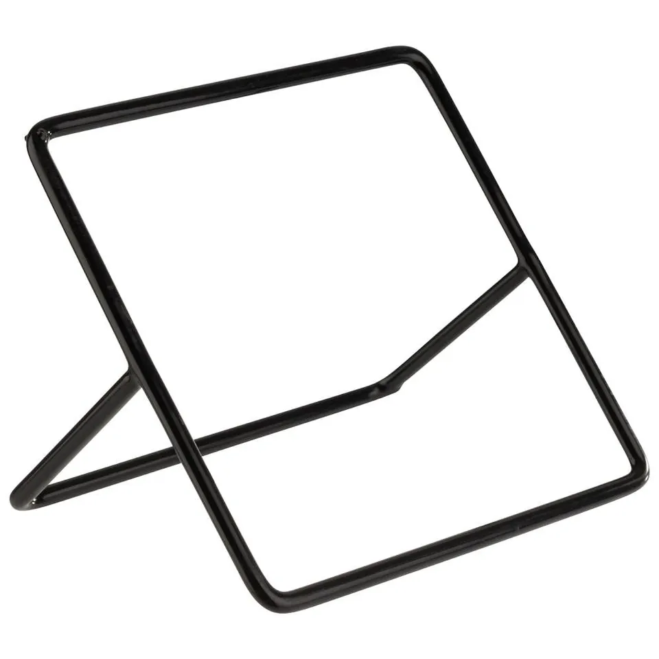 aps-square-33305-buffetst-nder-metall-schwarz-12x12x7-cm image 1
