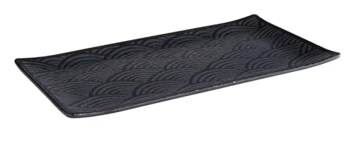 aps-dark-wave-84902-tablett-gn-1-3-schwarz-melamin image 6