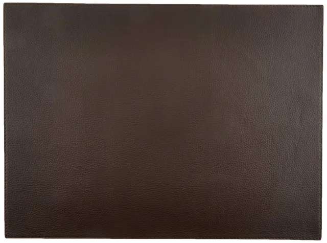 aps-table-60045-tischset-kunstleder-braun-45-cm image 1