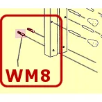 plate-mate-parts-set-of-fasteners-befestigungssatz-wandmodelle image 1
