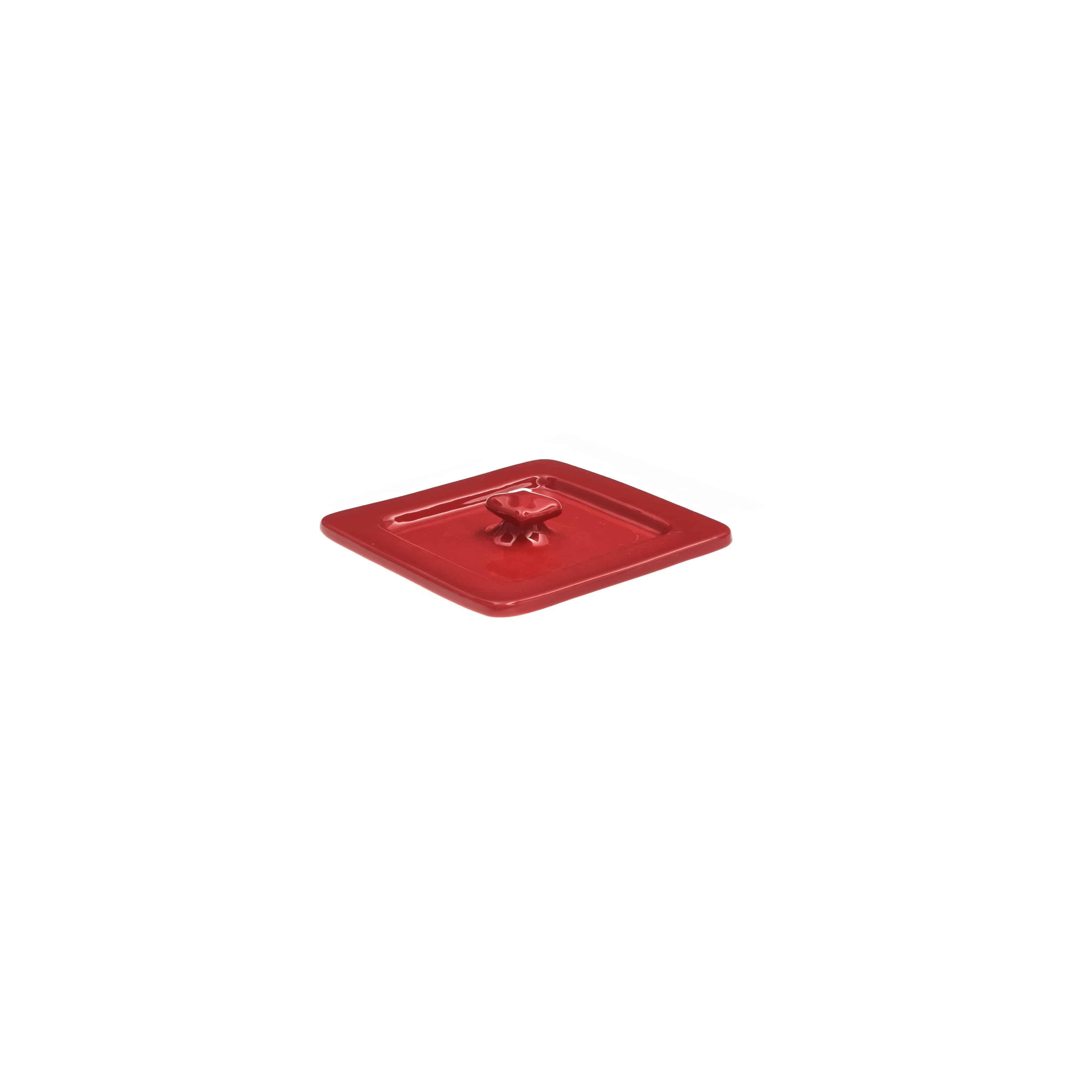 primeware-ceramic-gastronorm-deckel-gn-1-6-rot-keramik image 1