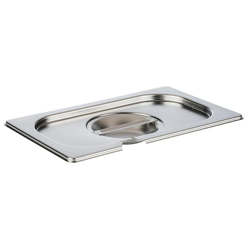 aps-modulo-gn-1-4-deckel-edelstahl-l-ffelaussparung image 1