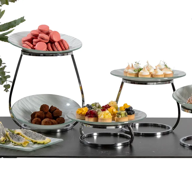 rosseto-rise-up-rur358s-c-buffet-riser-set-chrom-3-teilig image 1
