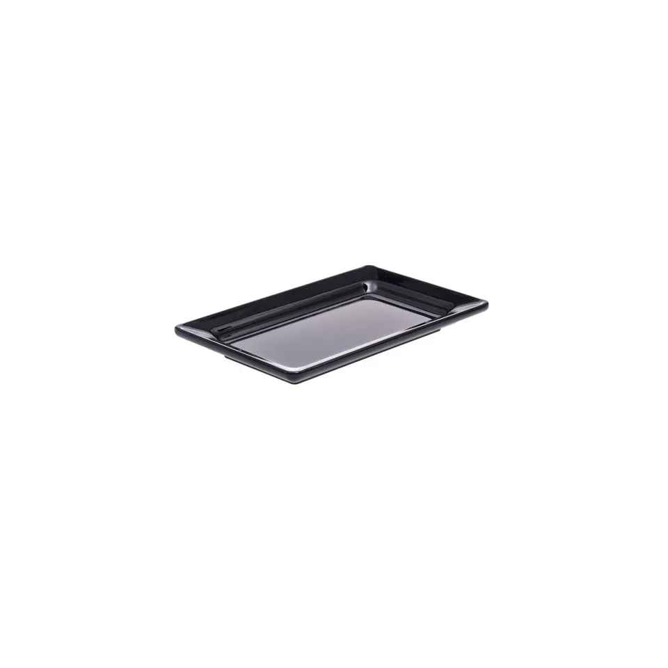 primeware-quality-melamine-platte-gn1-4-schwarz-26cm image 1