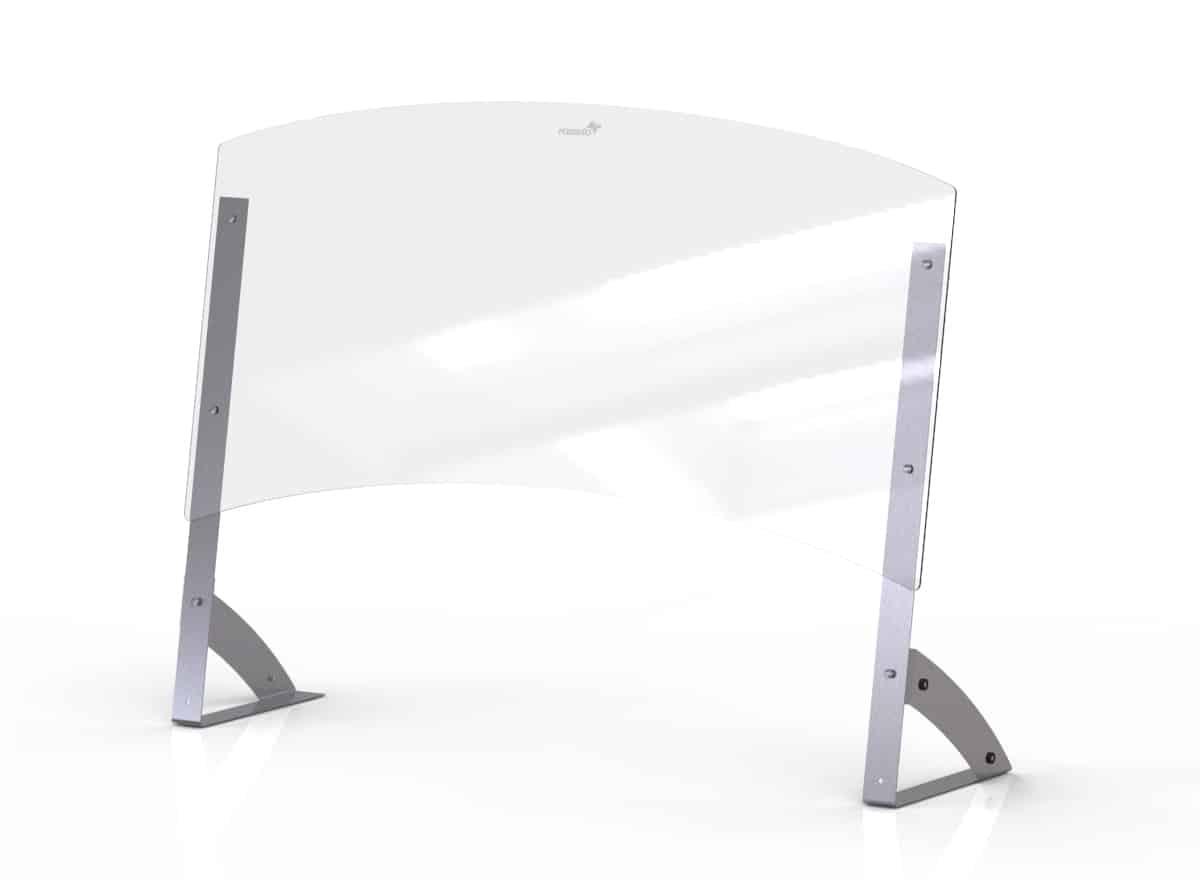 rosseto-safety-ag204-spuckschutz-klar-122-cm-durchreiche image 1