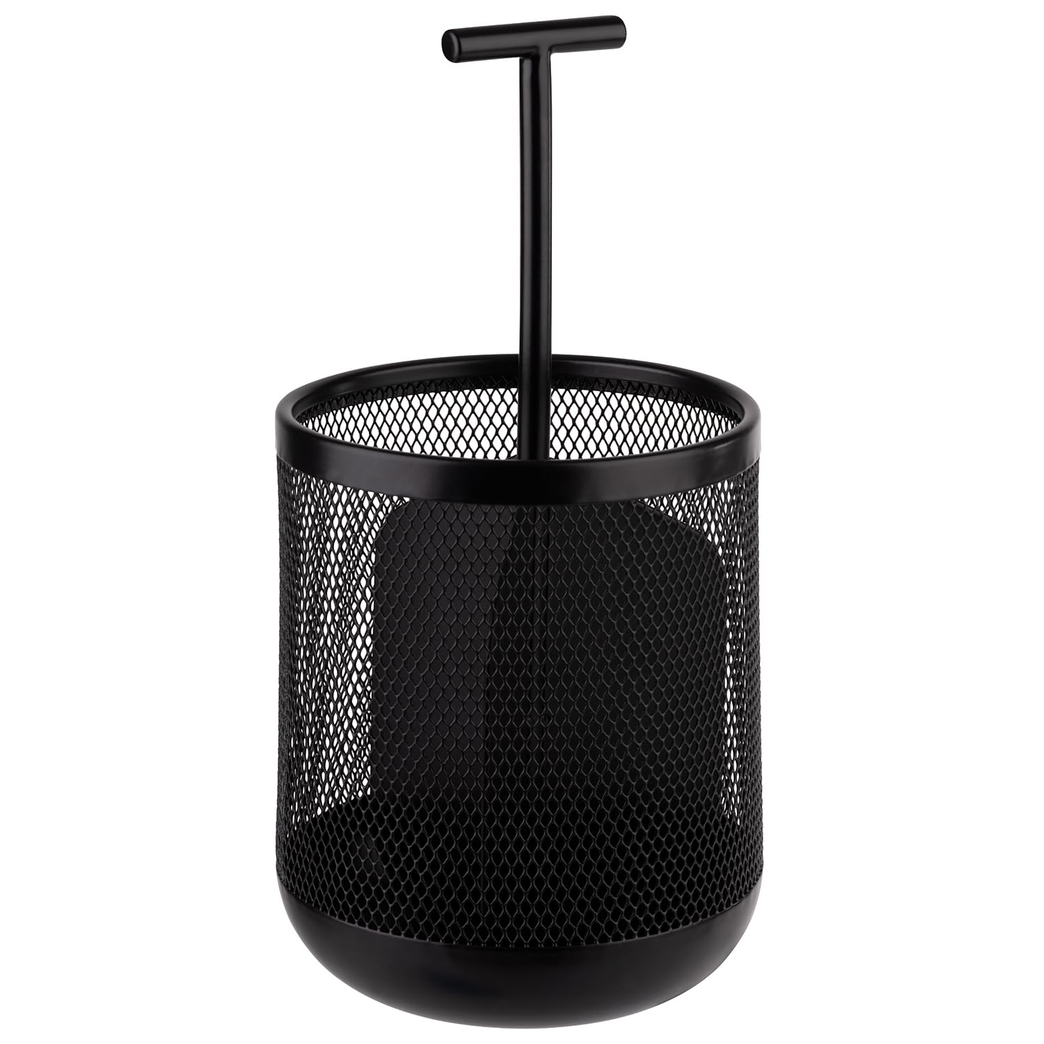 aps-dart-besteckbeh-lter-metall-schwarz-3-f-cher image 1