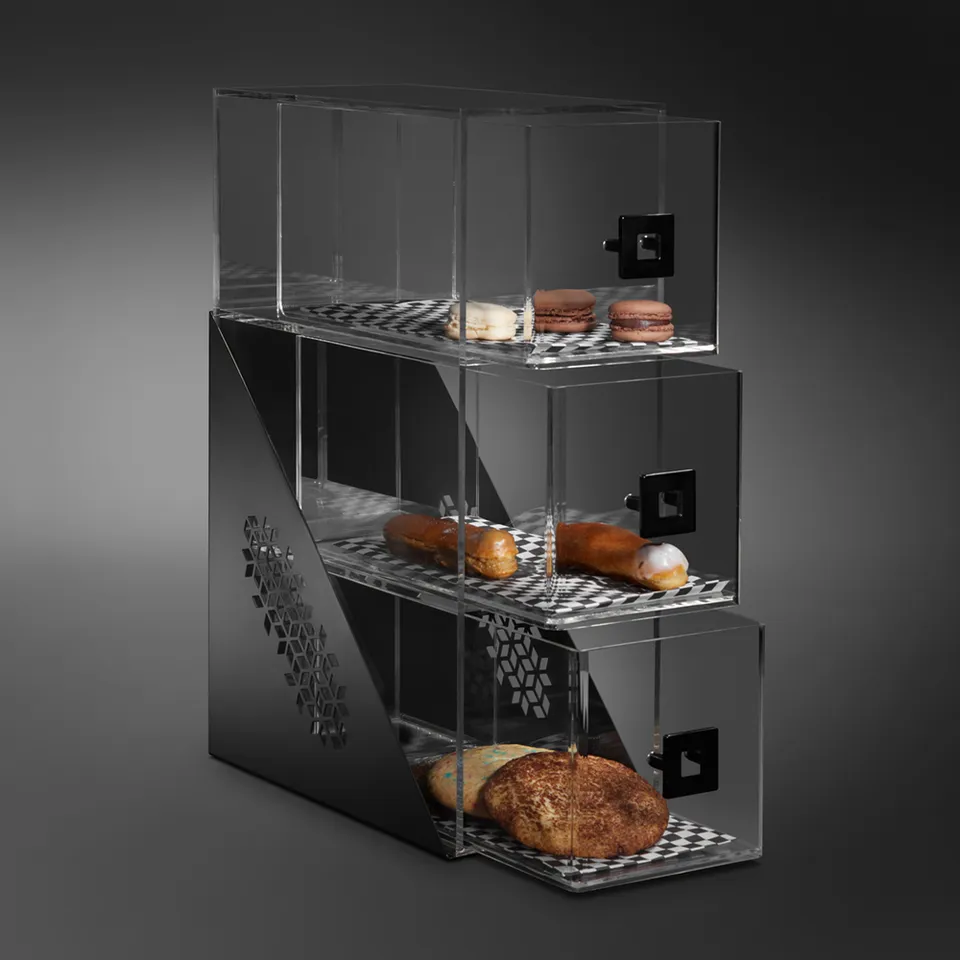 rosseto-mosaic-bd143-b-ckerei-display-3-schubladen-schwarz image 1